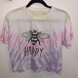 Bee happy tee